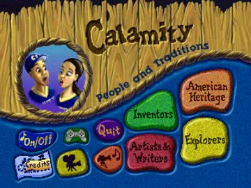 Calamity 2 - People and Traditions (US) screen shot title